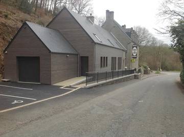 Hôtel pour 2 personnes, avec vue ainsi que jardin et terrasse à Hambye