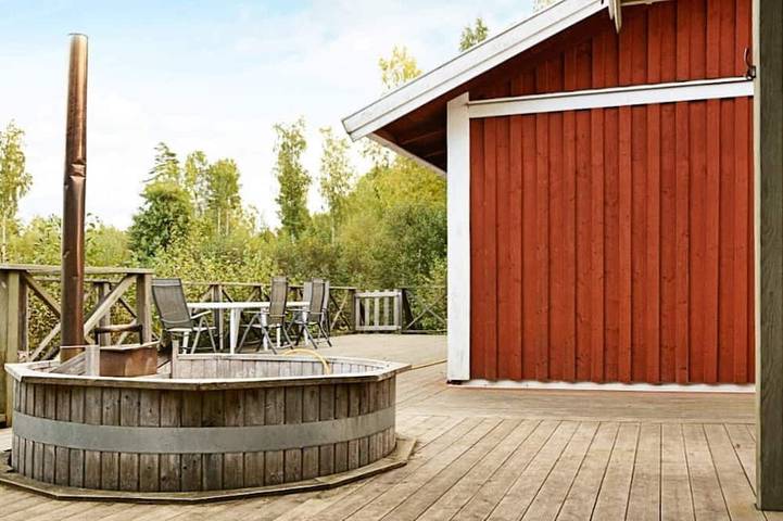 Ferienhaus mit meerblick für 8 Personen, mit Terrasse in Südschweden