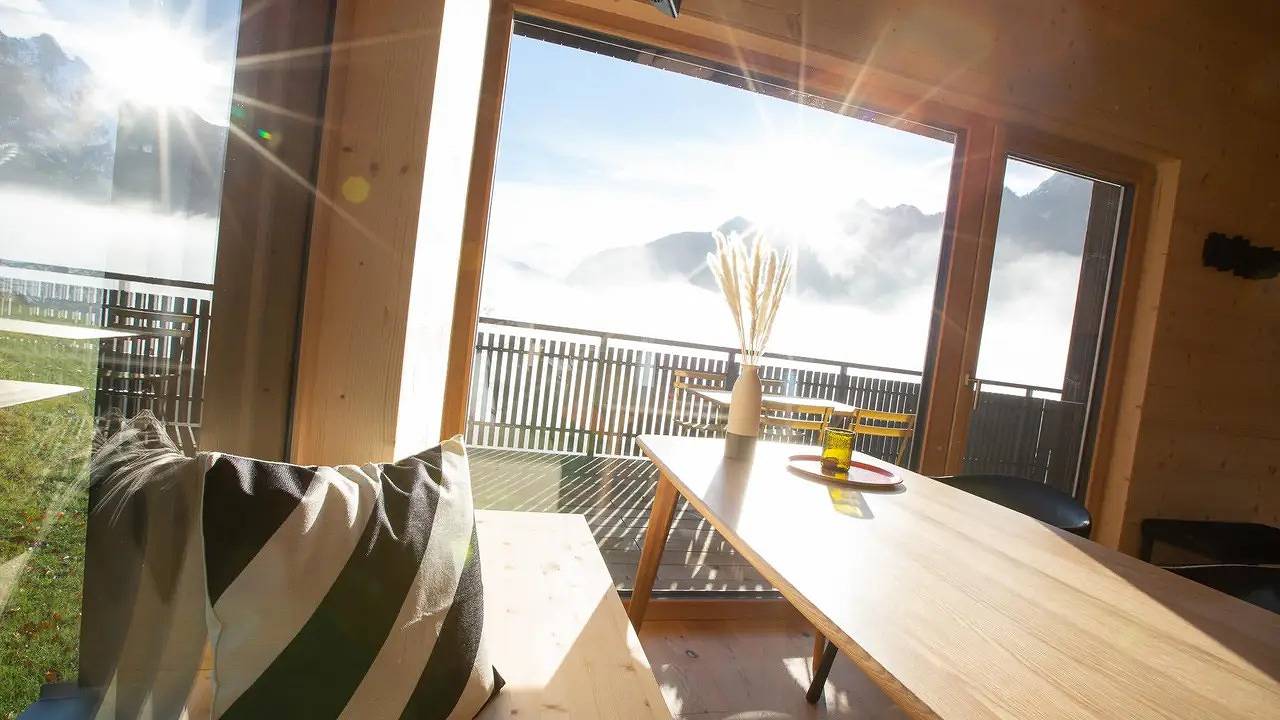 Ganze Ferienwohnung, Ferienwohnung für 4 Personen (45 m²) in Bürserberg in Bürserberg, Brandnertal