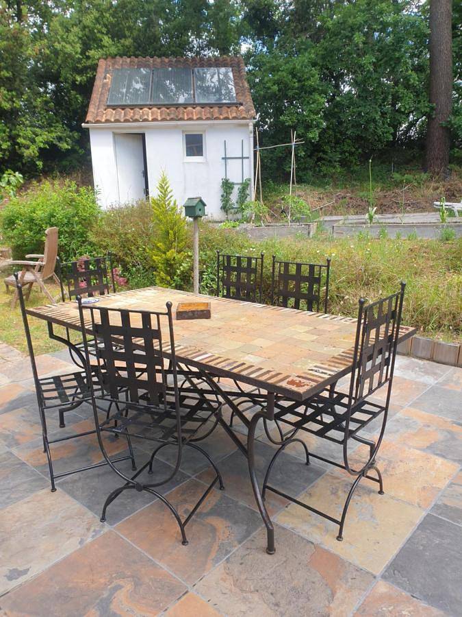 Location de vacances pour 4 personnes, avec jardin ainsi que terrasse et vue à Saint-Augustin - 2
