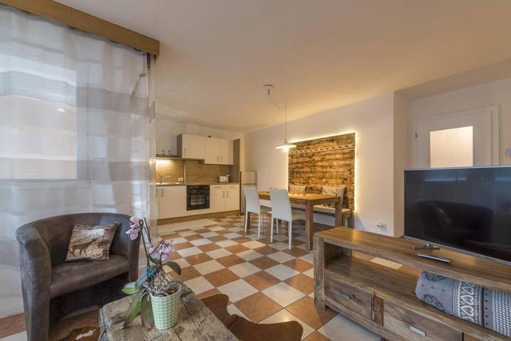 Ferienwohnung für 4 Personen, mit Terrasse und Ausblick