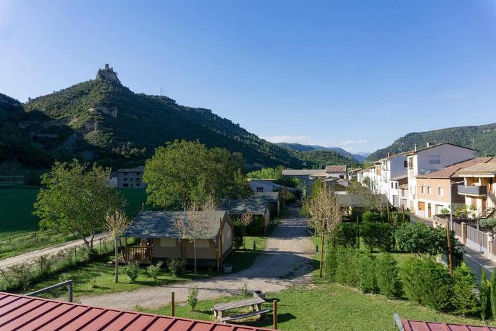 Camping pour 5 personnes, avec terrasse et vue dans Aragon (Espagne) - 2