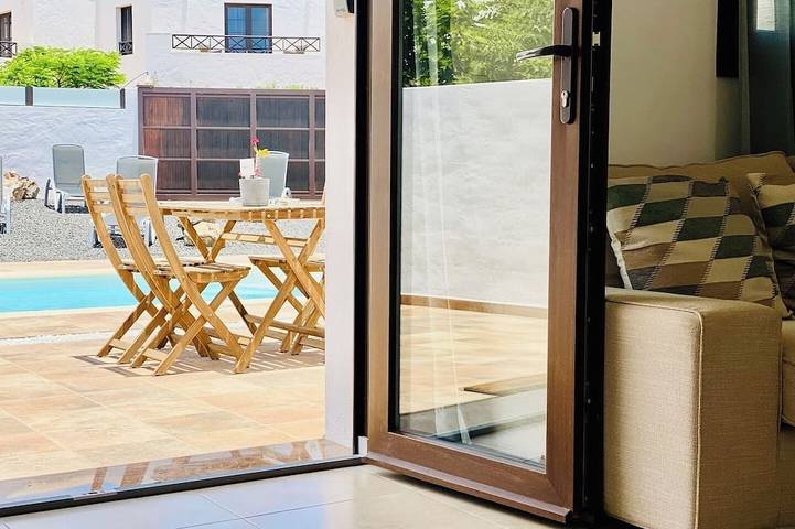 Ferienwohnung für 4 Personen, mit Garten