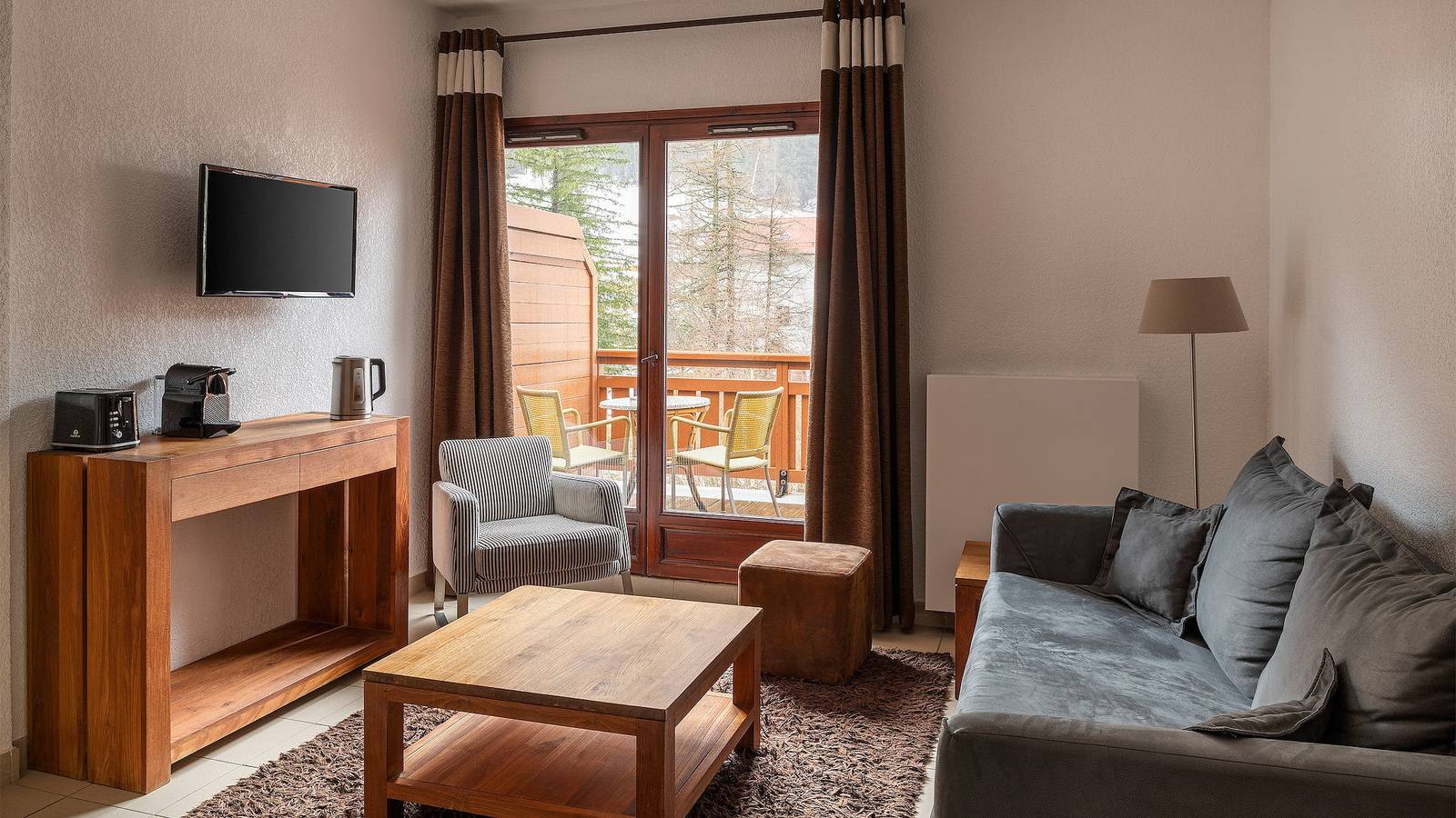 Ganzes Studio, Studio im Dormio resort Les Portes du Mont Blanc - Vallorcine in Vallorcine, Region Bonneville