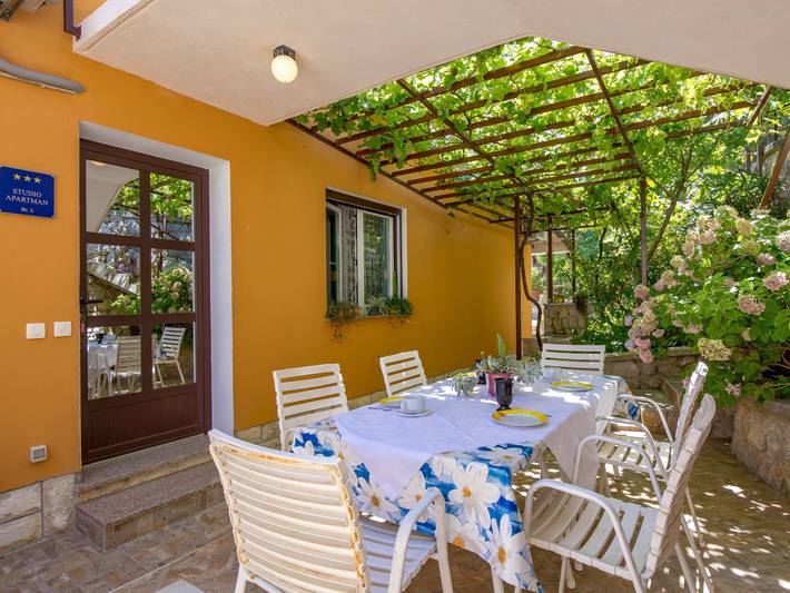 Ferienwohnung für 2 Personen, mit Terrasse in Opatija Riviera - 4