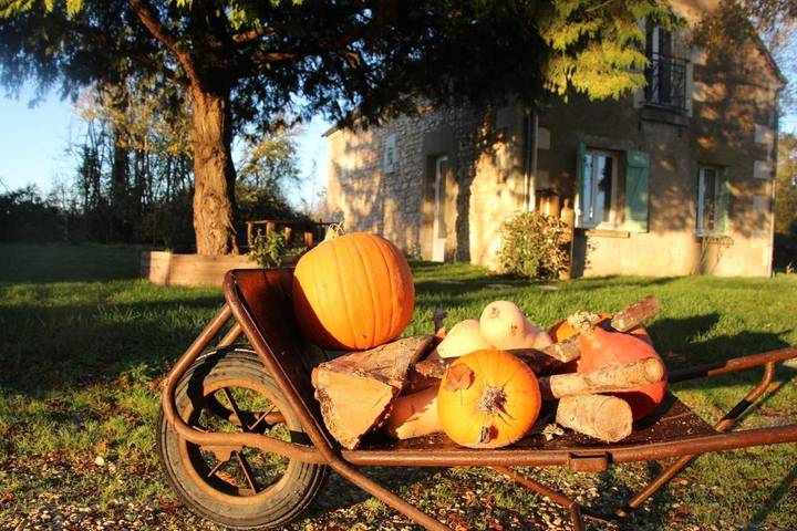 Location de vacances pour 8 personnes, avec vue et jardin à Couddes - 2