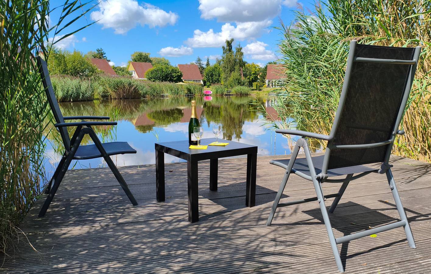 Ferienhaus für 5 Personen mit Terrasse in Vlagtwedde, Groningen und Umgebung