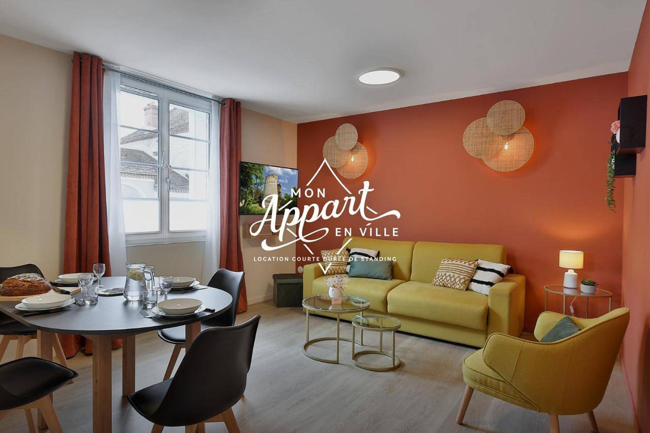 Appartement entier, Le Chic & Raffiné - Terrasse & Climatisé in Périgueux, Périgord Blanc