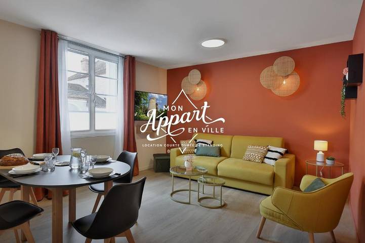 Appartement de vacances pour 6 personnes, avec jardin