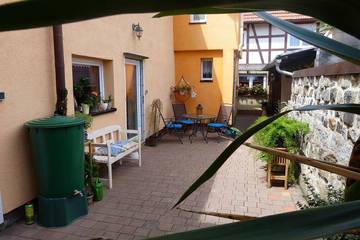 Ferienwohnung für 4 Personen, mit Balkon im Hainich