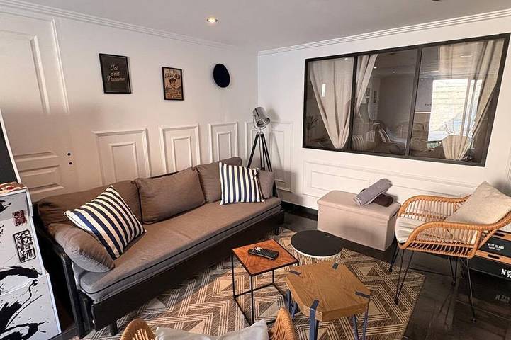Les Toits de Gavroche, Parisian style, 8 min from Disneyland Paris. Sleeps 6. 55 m² in Serris, Sena y Marne
