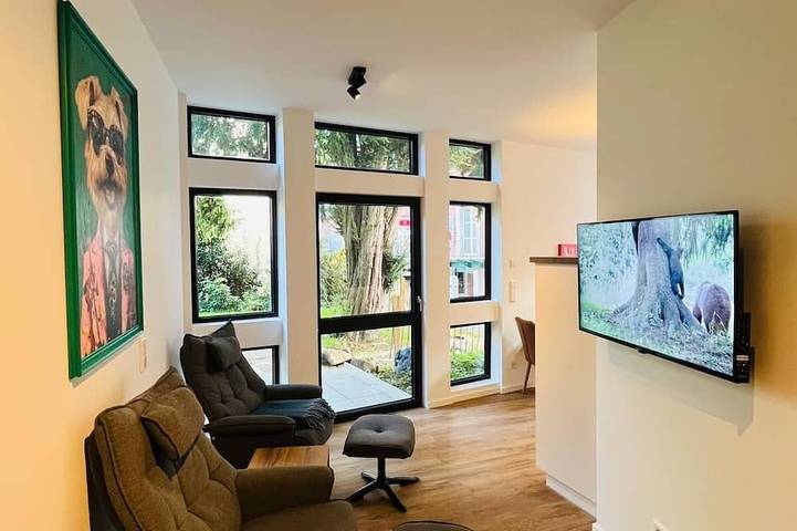 Ferienwohnung für 2 Personen, mit Garten und Terrasse in Bad Iburg