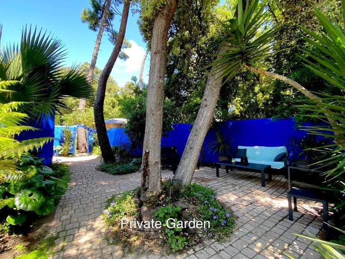 Appartement de vacances pour 2 personnes, avec vue et jardin