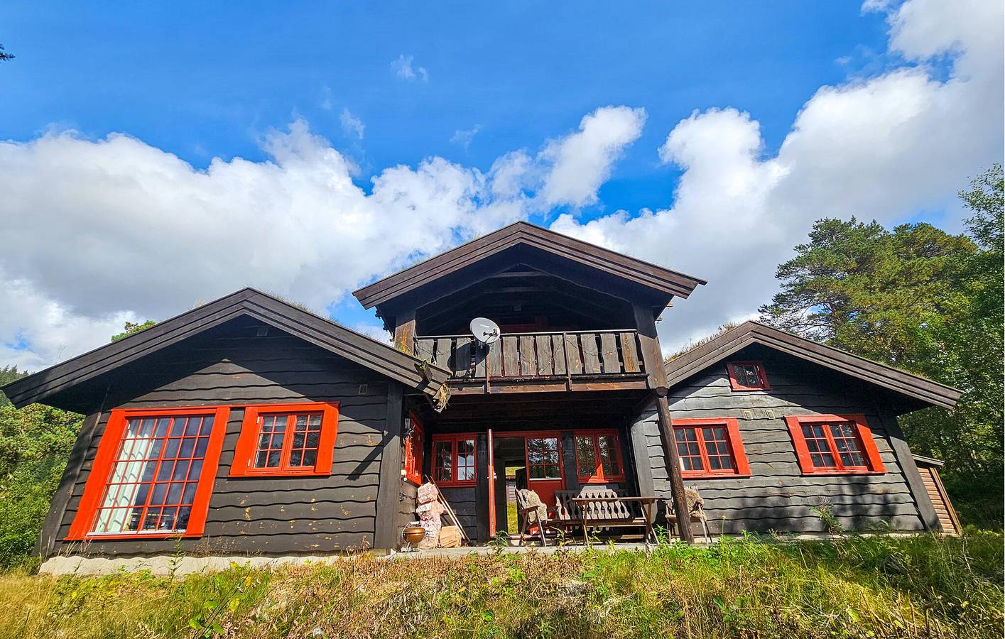 Feriehus for 13 personer med terrasse in Norefjell, Sigdal 