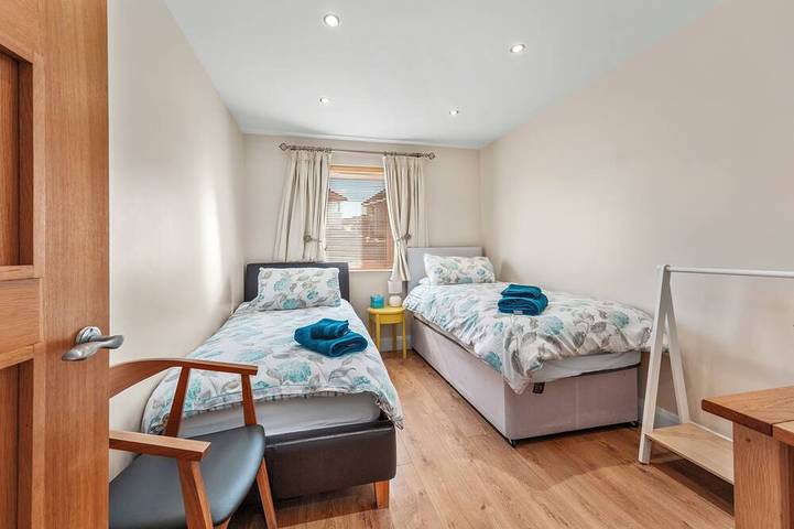 Helles, geräumiges Haus mit Meerblick und Balkon. Golf, Surfen, Spaziergänge, Landschaft. in Portstewart, Grafschaft Londonderry