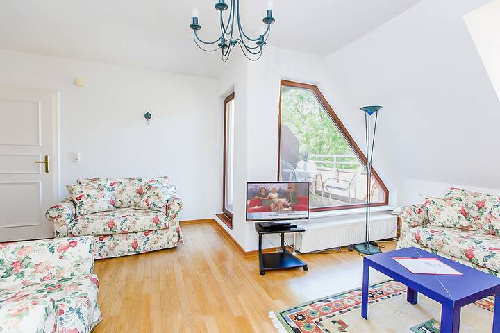 Ferienwohnung für 4 Personen, mit Balkon und Balkon/Terrasse sowie Terrasse und Garten in Barkhagen - 3