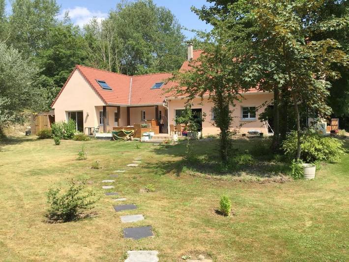 Chambre d’hôte pour 4 personnes, avec vue et jardin, animaux acceptés