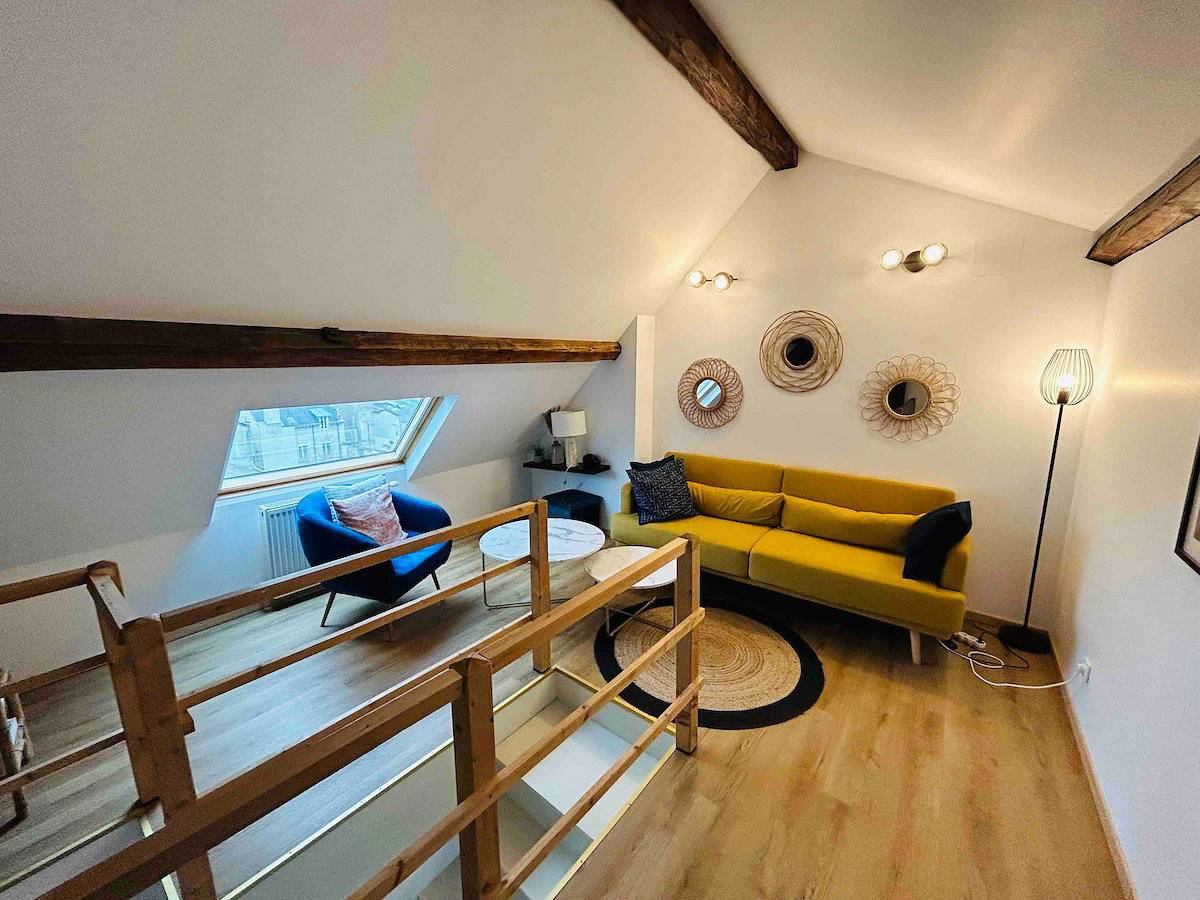 Entire apartment, Les Toits de Thillois | Hypercentre | Erlon in Reims, Marne