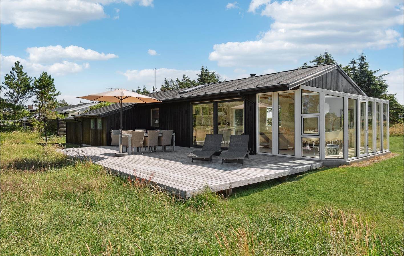 Feriehus for 6 personer med terrasse in Thisted, Thy Nationalpark