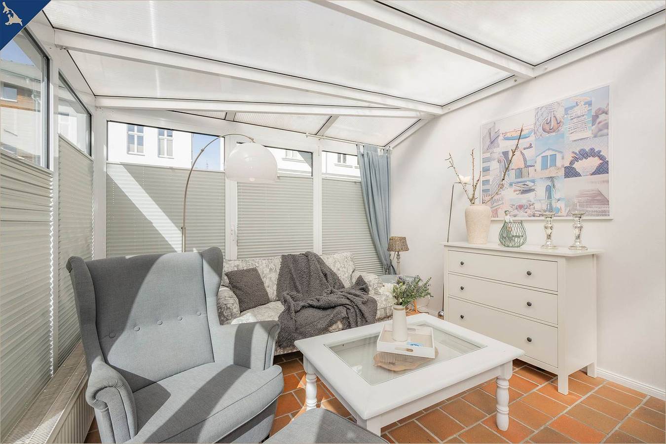 Appartement entier, Gemütliche Ferienwohnung in Heringsdorf mit Wintergarten und Terrasse – 150 m bis zum Strand in Seebad Heringsdorf, Heringsdorf