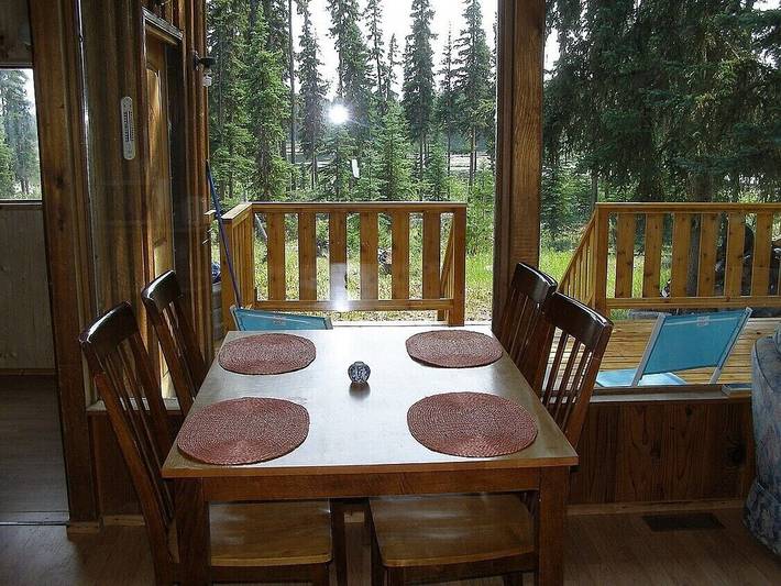Cabane en bois pour 6 personnes, avec terrasse et jardin, animaux acceptés dans Canada