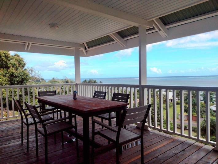 Location de vacances pour 4 personnes, avec terrasse et vue, animaux acceptés dans Ha'apiti - 4