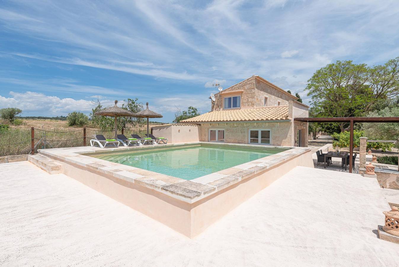 Secretari - Finca rústica con piscina privada y Wifi gratis in Montuiri, Interior de Mallorca