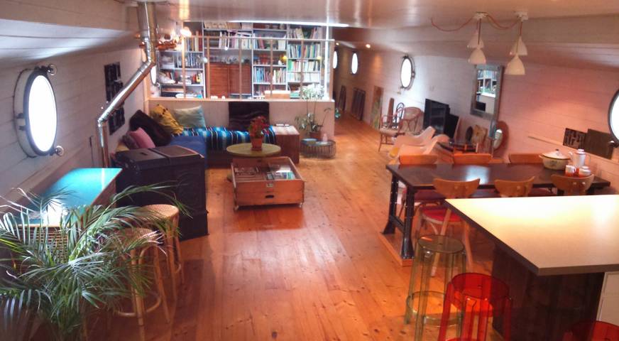 Péniche pour 8 personnes, avec terrasse en Bourgogne-Franche-Comté - 4