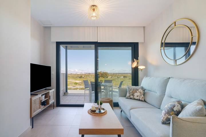 Ganze Wohnung, Flamencos Isla Canela2 mit Blick auf die Marschlandschaft in Playa de Los Haraganes (Ayamonte), Ayamonte