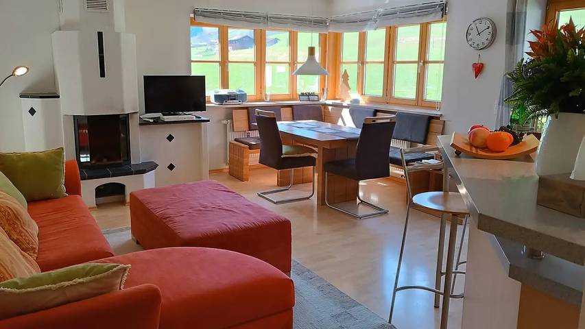 Ferienwohnung für 4 Personen, mit Balkon in Ofterschwang