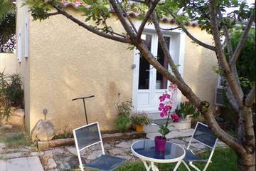 Maison de vacances pour 2 personnes, avec jardin, animaux acceptés dans l' Hérault