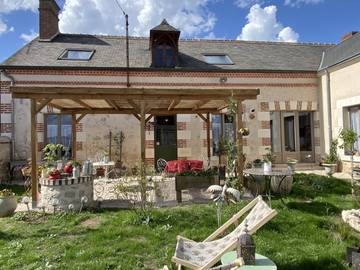 Cottage pour 2 personnes, avec jardin dans Veuzain-sur-Loire