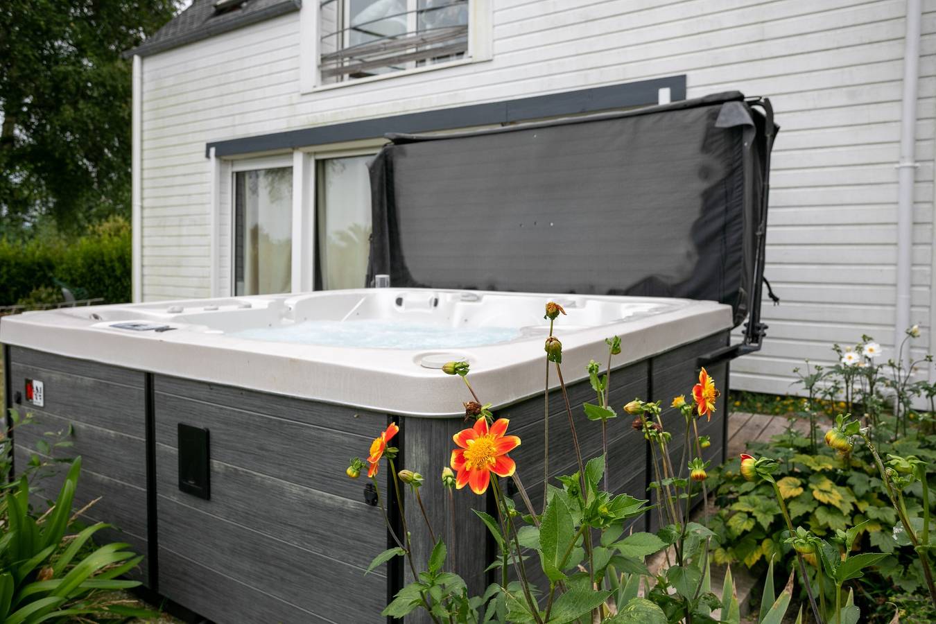 Chalet 'An Ti Koad Spa Privatif 800m Plage' met privéterras, privétuin en Wifi, foto 13