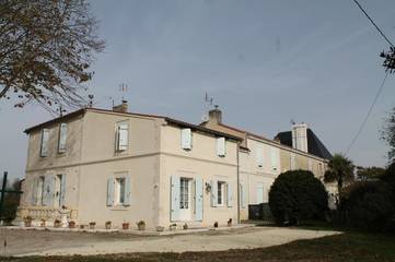 Location de vacances pour 8 personnes, avec vue et jardin à Allas-Bocage