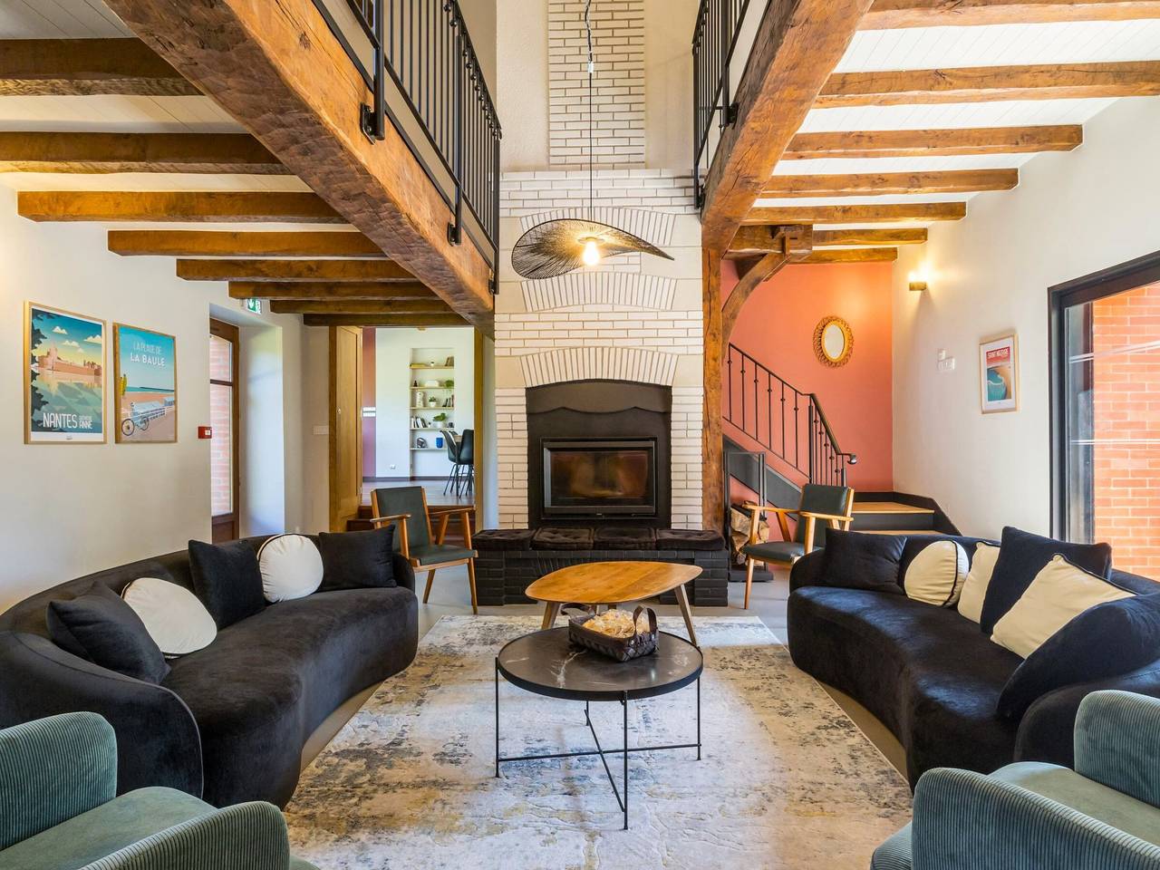 Grande maison de campagne rénovée avec parking et espace détente in Malville, Vallée de la Loire