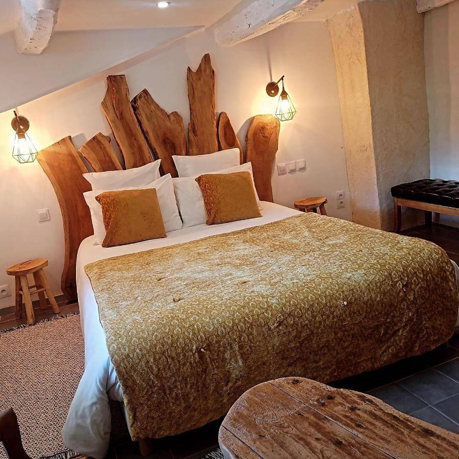 Double Room with Mountain View in Le Caire, Région de Forcalquier