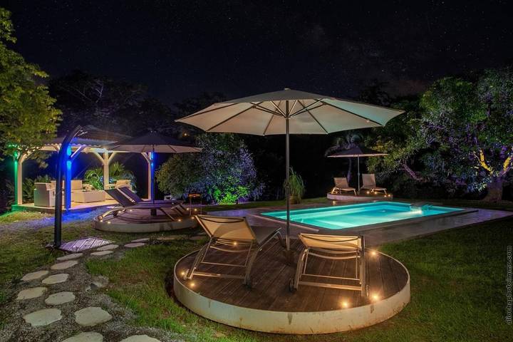 Gîte pour 5 personnes, avec vue ainsi que jardin et piscine à Le François - 2