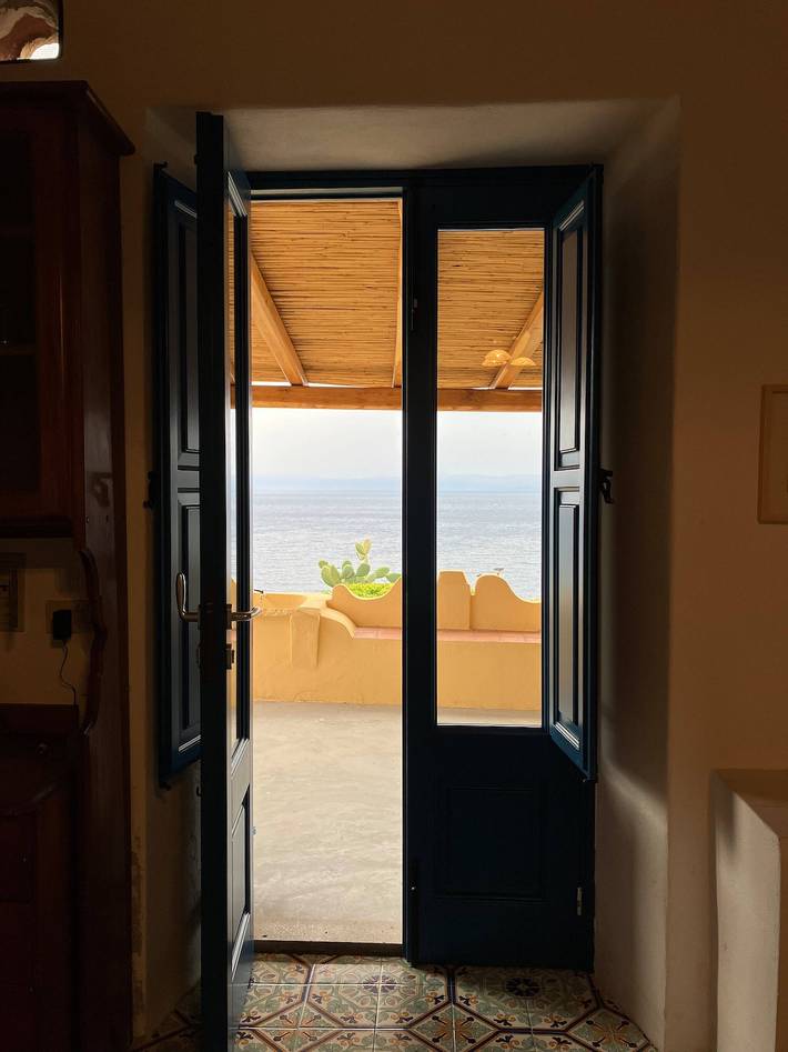 Villa für 6 Personen, mit Ausblick und Garten sowie Meerblick und Balkon auf den Liparische Inseln - 3