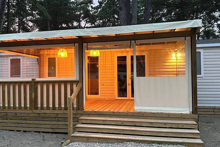 Maison de vacances pour 6 personnes, avec piscine à Quend