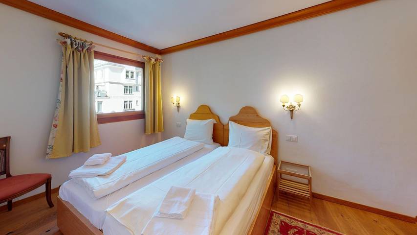Ferienwohnung für 4 Personen, mit Balkon in Pontresina - 3