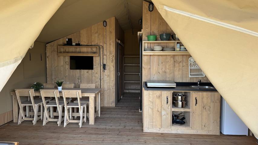 Ferienhaus für 5 Personen, mit Balkon/Terrasse und Terrasse in Petten - 3