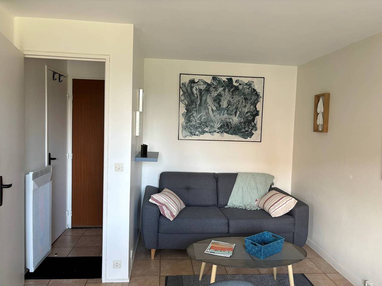 Apartamento entero, Apartamento con balcón y acceso directo a la playa, a 100 m del mar in Merville-Franceville-Plage, Región de Caen