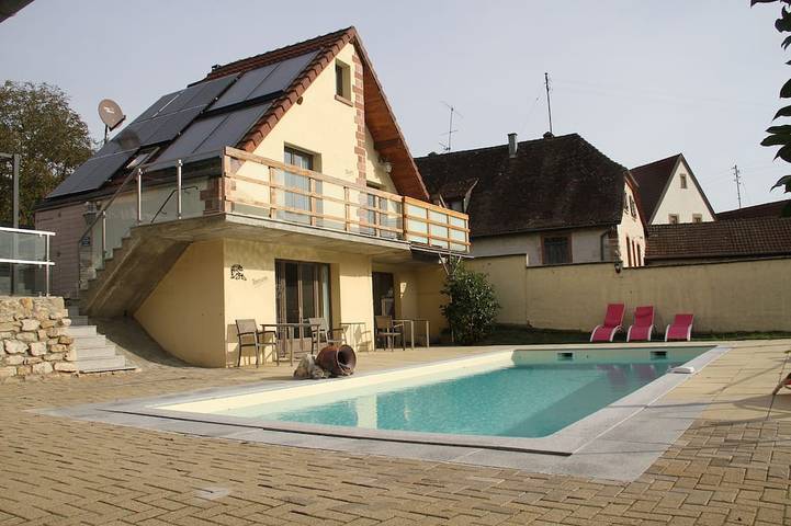 Gîte pour 2 personnes, avec Jacuzzi et Piscine à Ribeauvillé