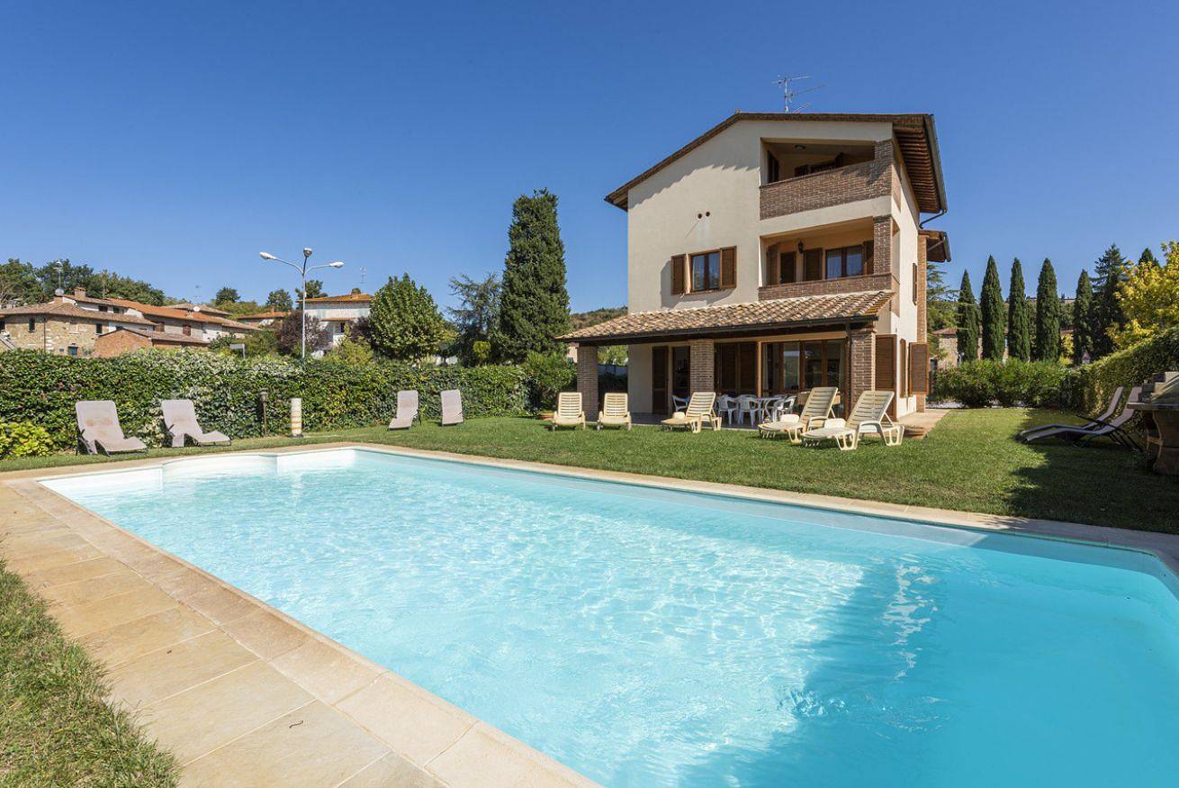 Chalet para 12 personas con piscina in Lucignano, Chianti