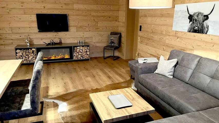 Ferienwohnung für 5 Personen, mit Garten, mit Haustier in Schoppernau