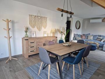 Gîte pour 6 personnes, avec terrasse à Jebsheim