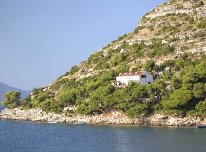 Ganze Wohnung, One bedroom Apartment with Sea View and Balcony in Ston, Dubrovnik-Neretva