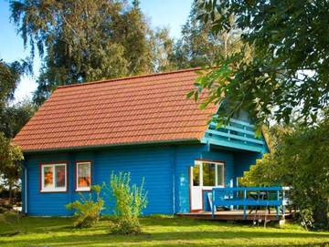 Ferienhaus für 4 Personen, mit Balkon und Ausblick sowie Garten, kinderfreundlich in Saal