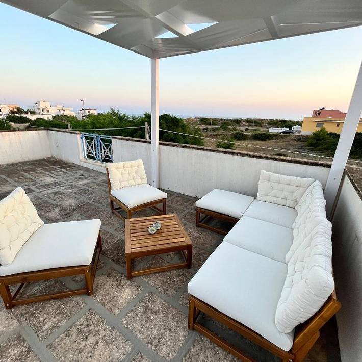 Ferienhaus für 5 Personen, mit Balkon und Ausblick in Torre San Giovanni - 2