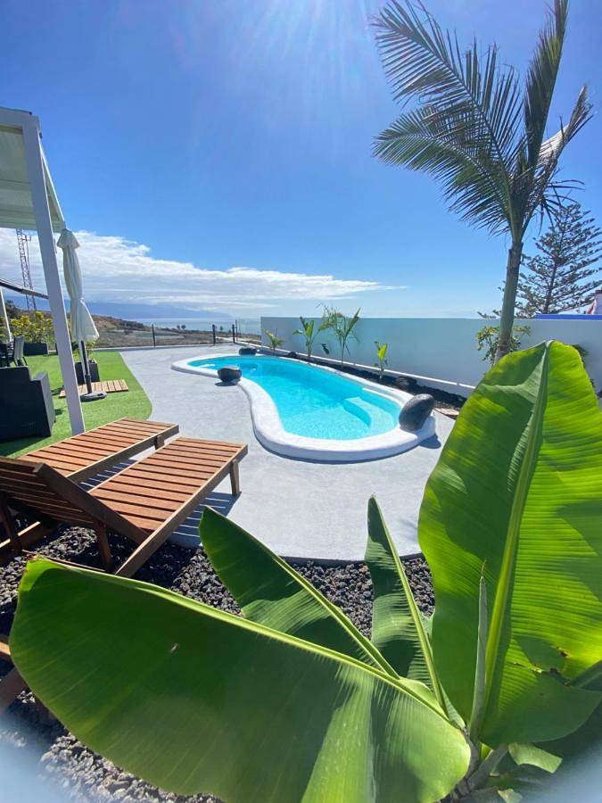 Ferienhaus für 4 Personen, mit Ausblick und Pool sowie Seeblick und Garten auf den Kanaren - 3